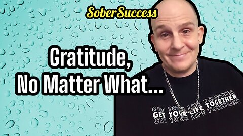 🗣No Matter What We Face, We Choose Gratitude & Recovery‼️💪#Sobriety #PersonalGrowth #SoberLife