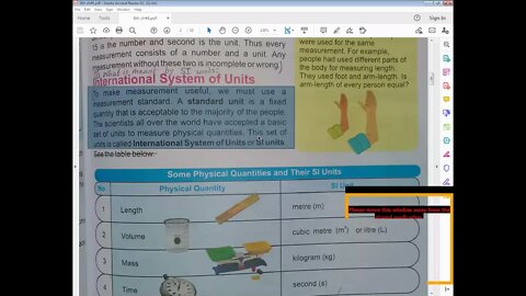 PHYSICS Class 8th Lecture#2 UNIT#8 International system of units