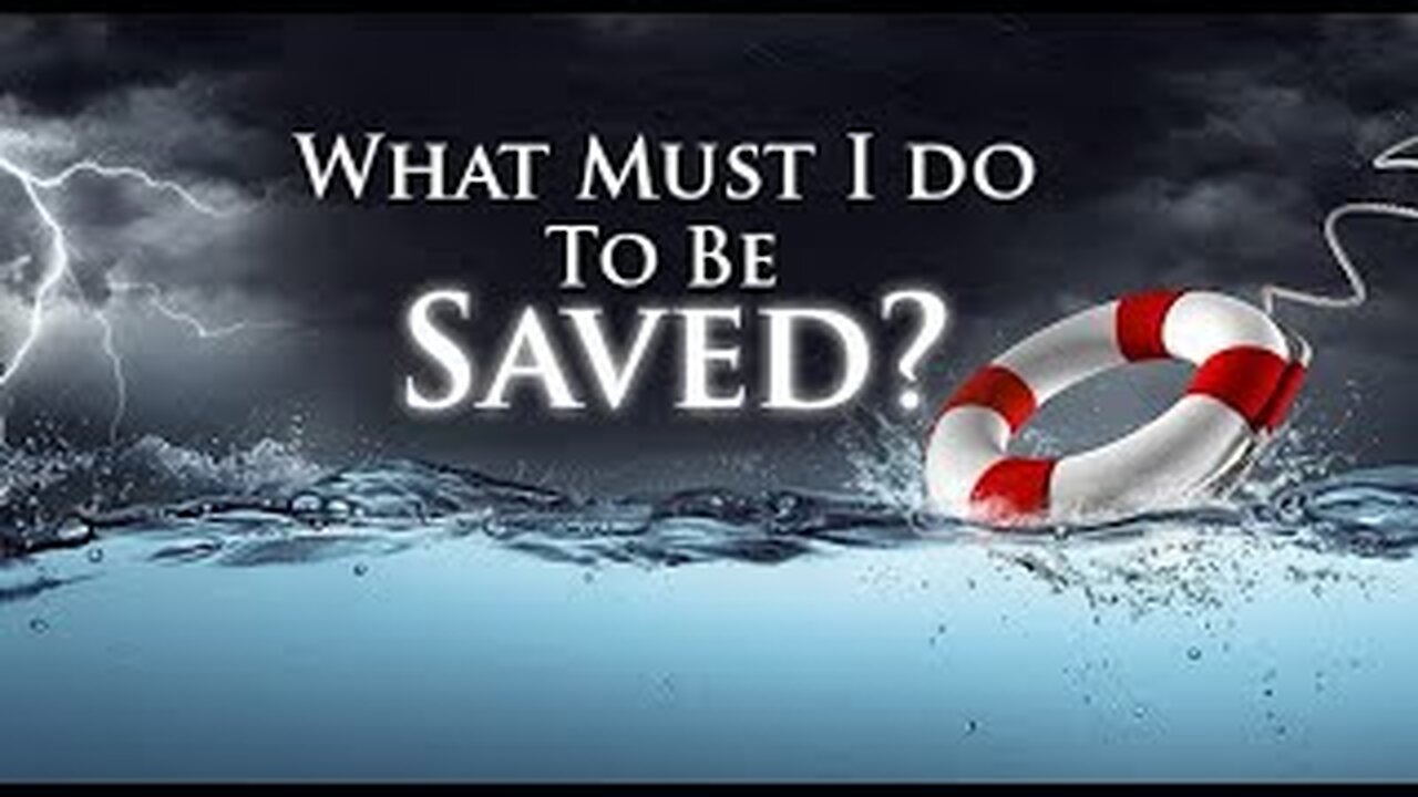 How to be saved & walk with Christ, and him in us.