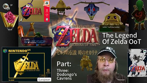 The Legend Of Zelda Ocarina Of Time Japanese/US/EU Dodongos Caverns