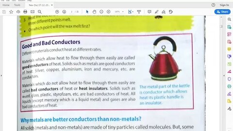 Class 7th Science Transmission of Heat Lecture 2 22 07 2020