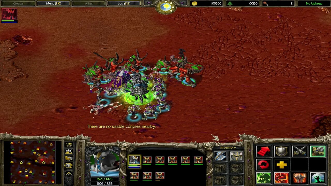 WC3 Classic: Fel Lord on a Dread Steed Mount