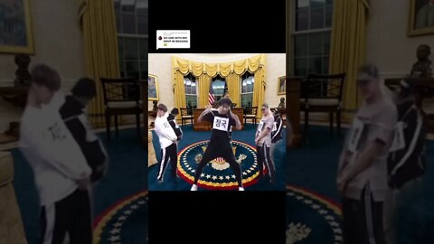 if BTS perform Mic drop at white house - army are best editors every 😂🤣🤣 (credit goes to the owner)