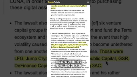Do Kwon Sued AGAIN!