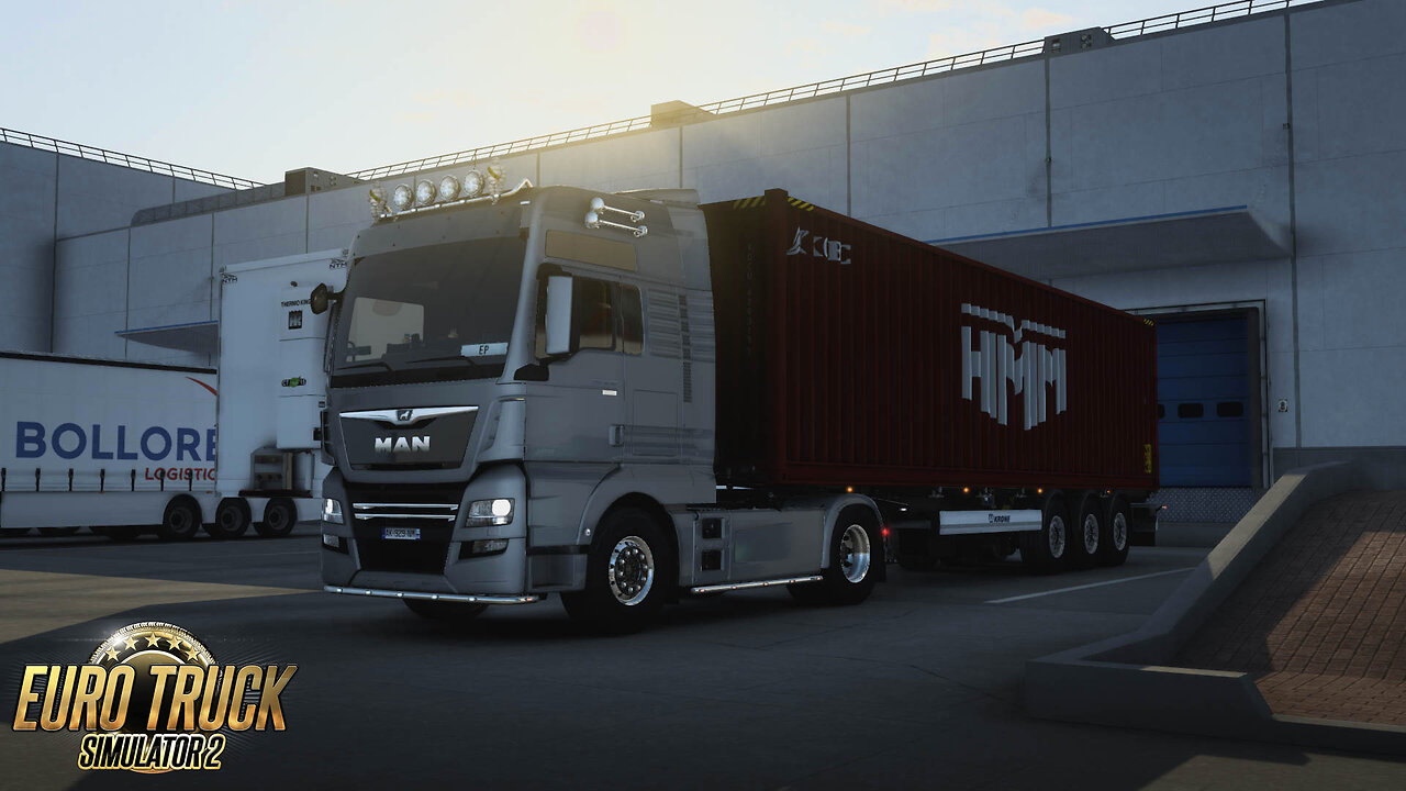 ETS2 | MAN TGX Euro 6 580 | Le Mans FR to Paris FR | Chemical Sorbent 8t