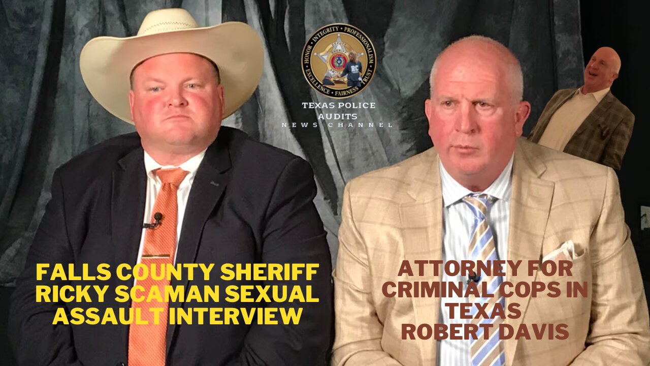 Robert Davis of Flowers Davis Law Firm in Tyler, Tx & Attorney for Falls County Sheriff Ricky Scaman