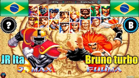 World Heroes Perfect (JR Ita Vs. Bruno turbo) [Brazil Vs. Brazil]