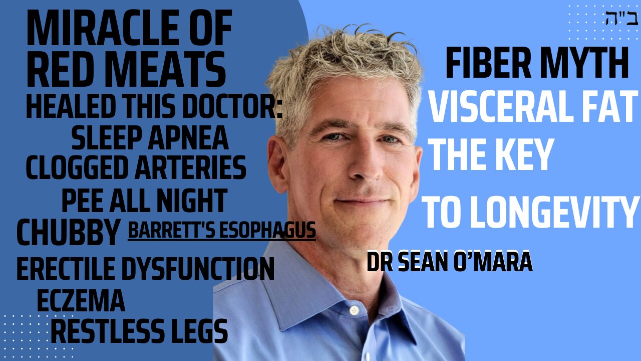 FIBER MYTH RESEARCHER DR SEAN OMARA stopped restless legs, snoring, erectile, eczema, sleep apnea