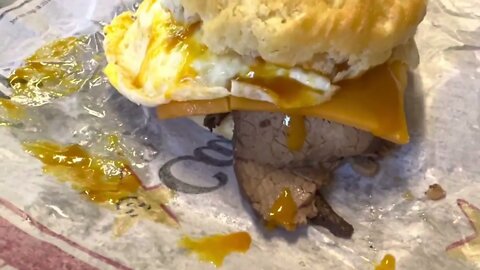Breakfast!!! I ate 2 of these at $4.50 each. I had a coupon!!! I got one free!!