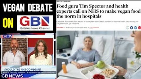 Should the NHS go Vegan?? Ivor Debates on GBNews!