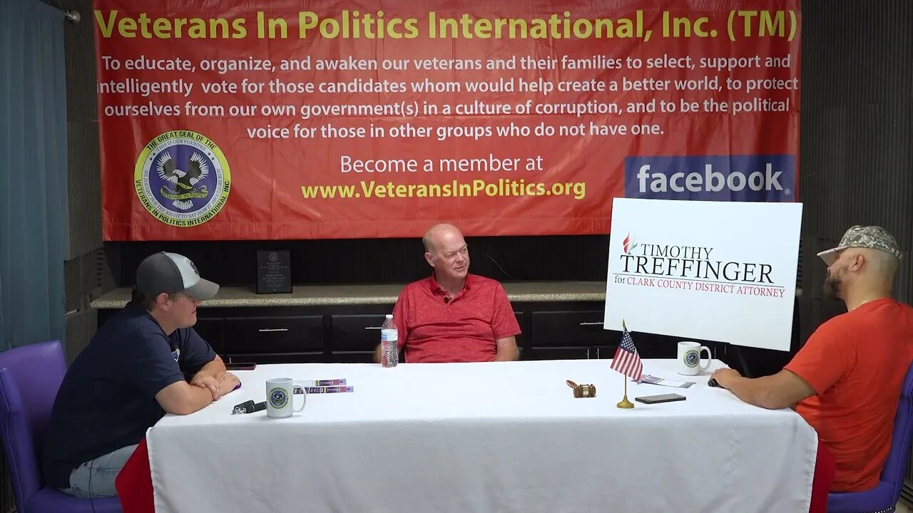 Bob Beers candidate for Las Vegas City Council Ward 4 on the Veterans In Politics internet talk show