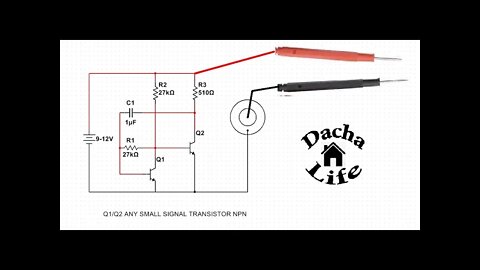 How to make a continuity tester using a piezo buzzer