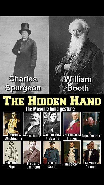 Queues in ukraine's gas statio. IN THE OPENING IMAGE.SPURGEON AND BOOTH WERE MASONS. WILLIAM BOOTH WAS THE "SALVATION ARMY" FOUNDER!