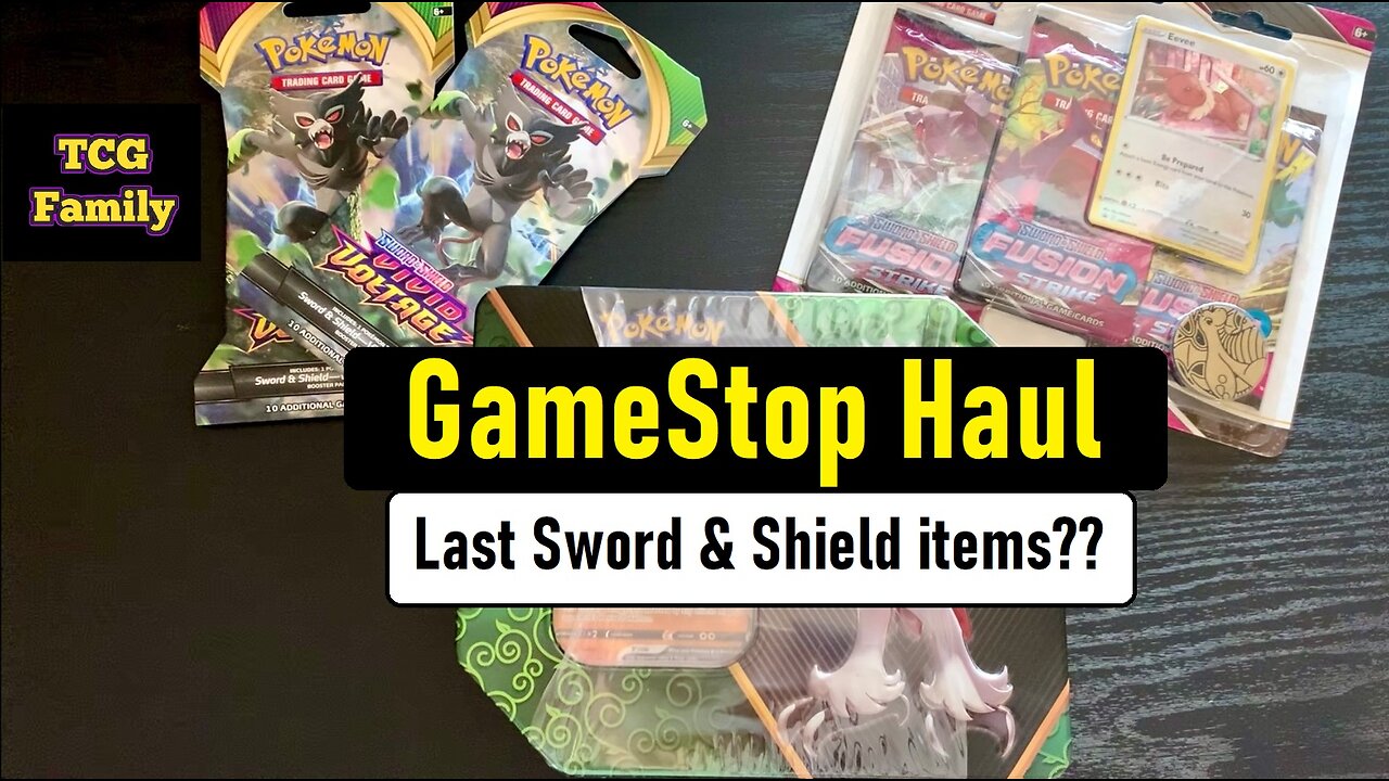 Latest GameStop Haul! Sword & Shield Still in Stock??