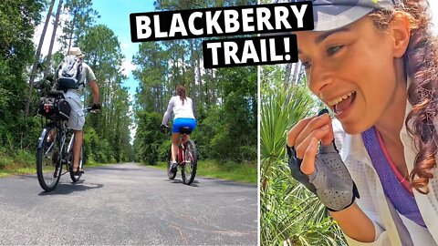 Florida Biking Trails | Lehigh Greenway Rail Trail (& Wild Blackberries!)