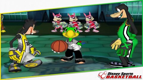 Disney Sports Basketball Match: The Shifters (Max) VS The Spacenuts (Goofy)