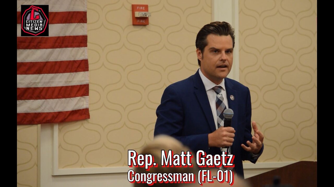 Citizen Media News - Matt Gaetz Speaks at CPAC Texas