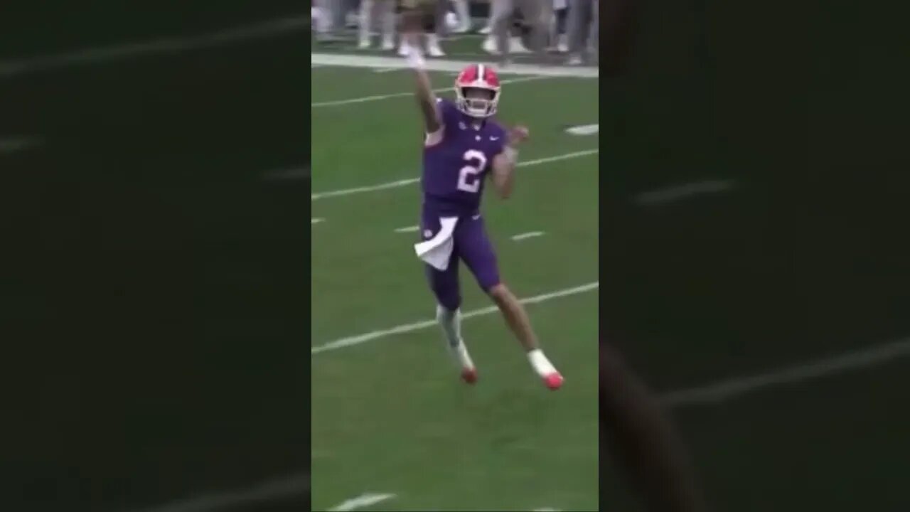 Tyler Brown with the one-handed TD #tds #onehandedcatch #tds #clemson #tigers