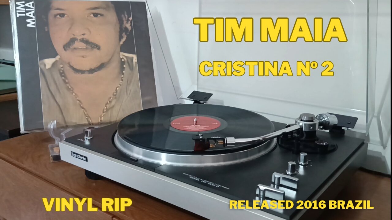 Cristina Nº 2 - Tim Maia - 1970 VINYL RIP - Released 2016 - Brazil