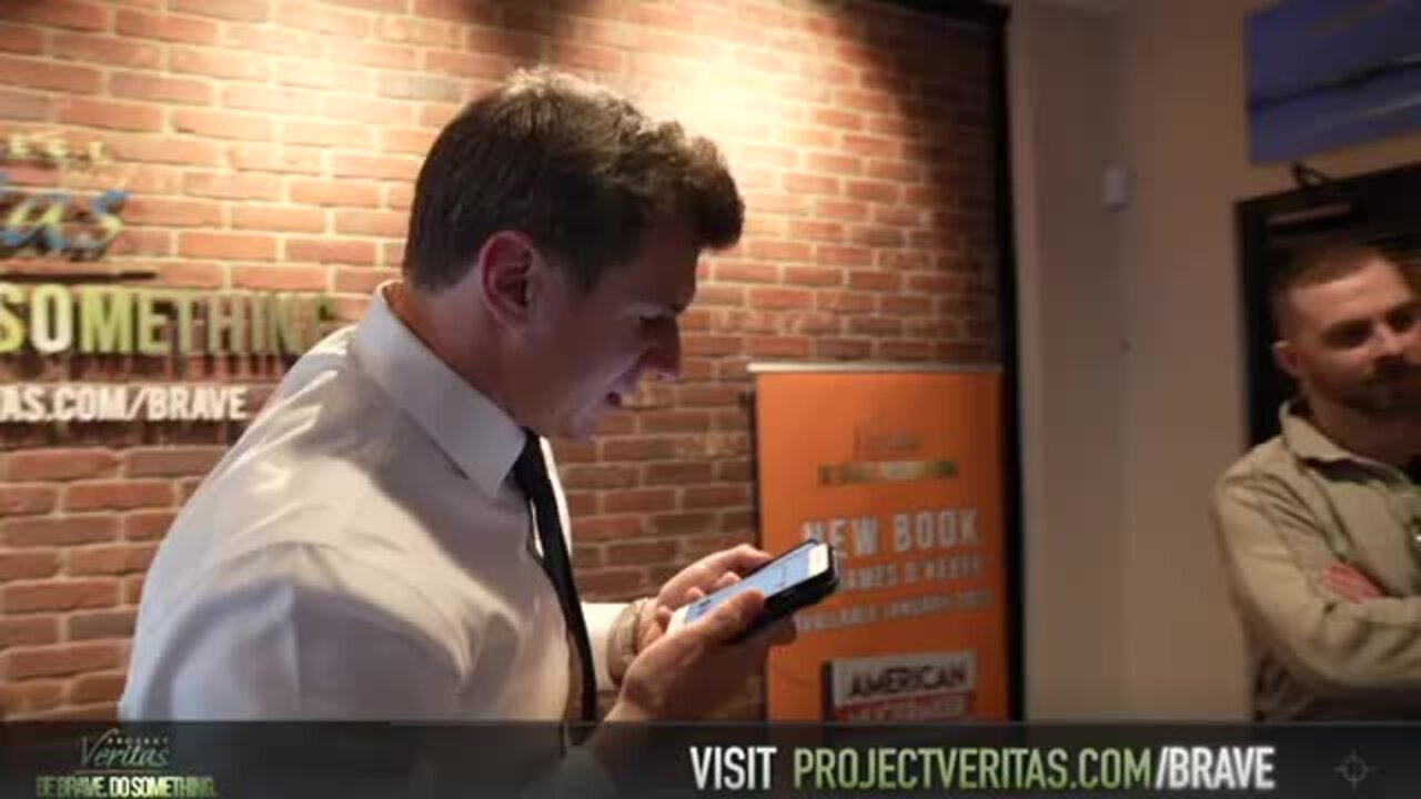 FDA Exec Cole Responds To Project Veritas' James O'keefe About Bombshell Video