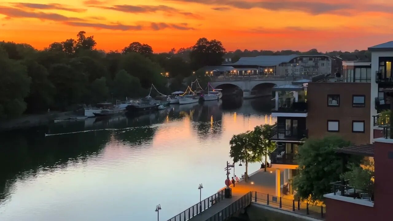 London, Kingston Upon Thames | Amazing View From My Apartment #views #london #surrey