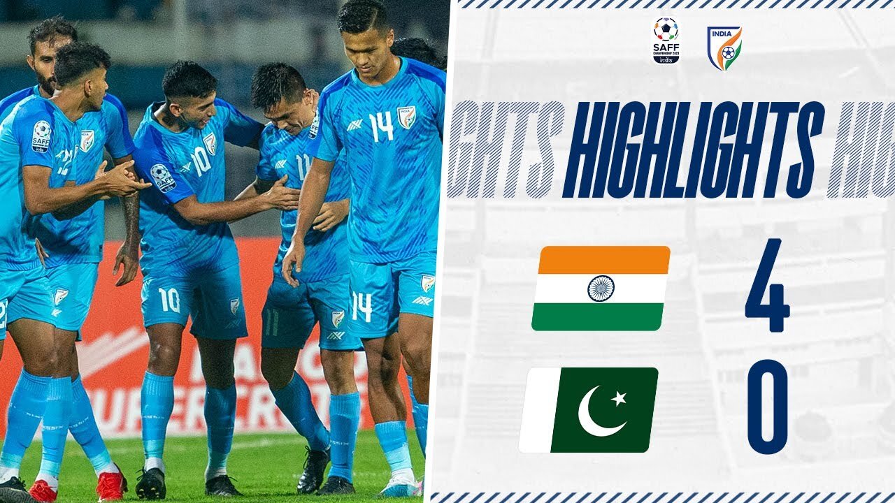 India 4-0 Pakistan | Full Highlights | SAFF Championship 2023