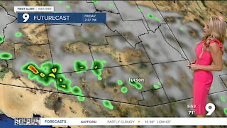 Increasing moisture and cooler air