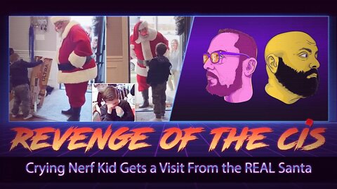 Crying Nerf Kid Gets a Visit From the REAL Santa | ROTC Clip