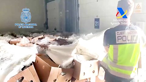 🇪🇸#Spain In Spain police seized 9.5 tons of cocaine.