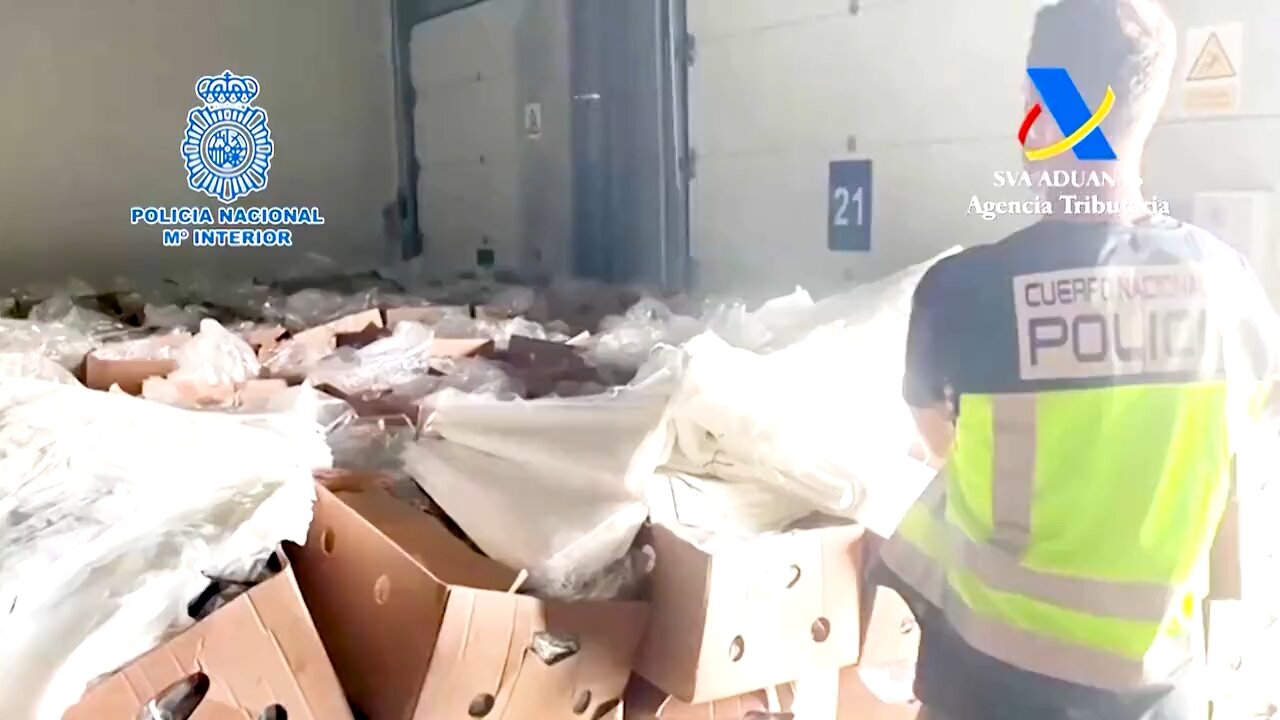 🇪🇸#Spain In Spain police seized 9.5 tons of cocaine.