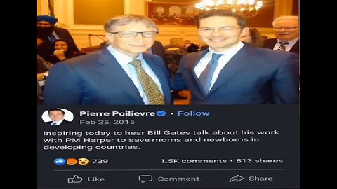 Proof that Pierre Poilievre works for the World Economic Forum. (His WEF Page, Bill Gates, and more)