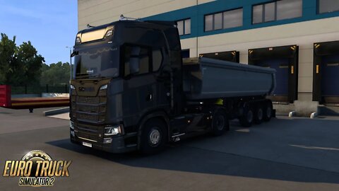 ETS2 Gameplay | Scania 580 S | Rostock to Berlin | Barley 16t