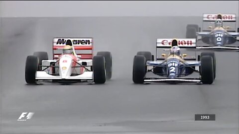 F1: Senna's legendary first lap in Donington but with Free bird