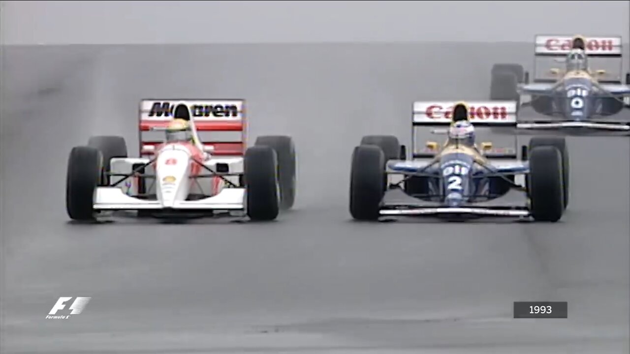 F1: Senna's legendary first lap in Donington but with Free bird