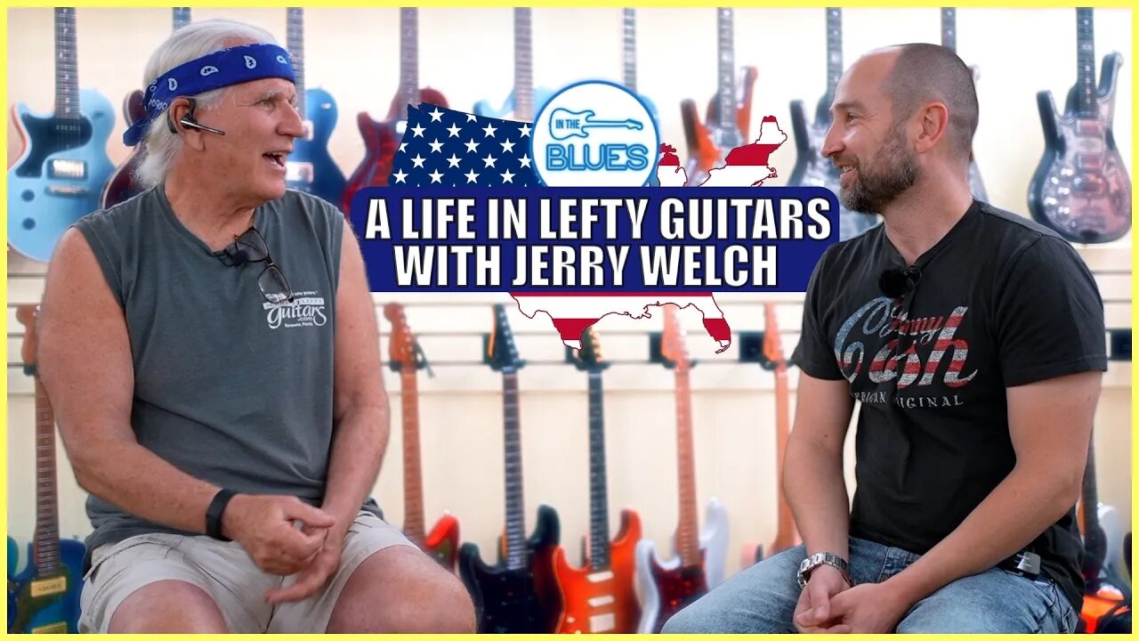 Talking Guitars with Jerry from Jerry's Lefty Guitars, Sarasota Fl