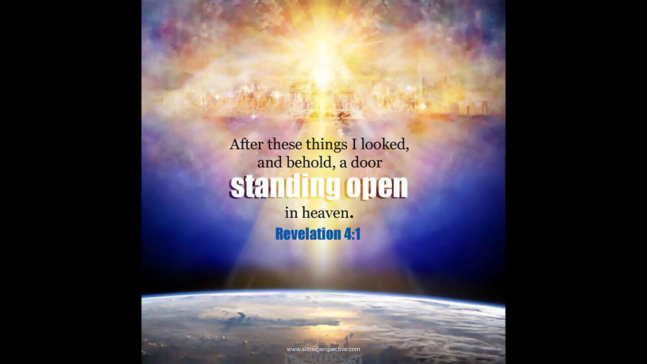 Revelation ch 4 - Vision of Heaven