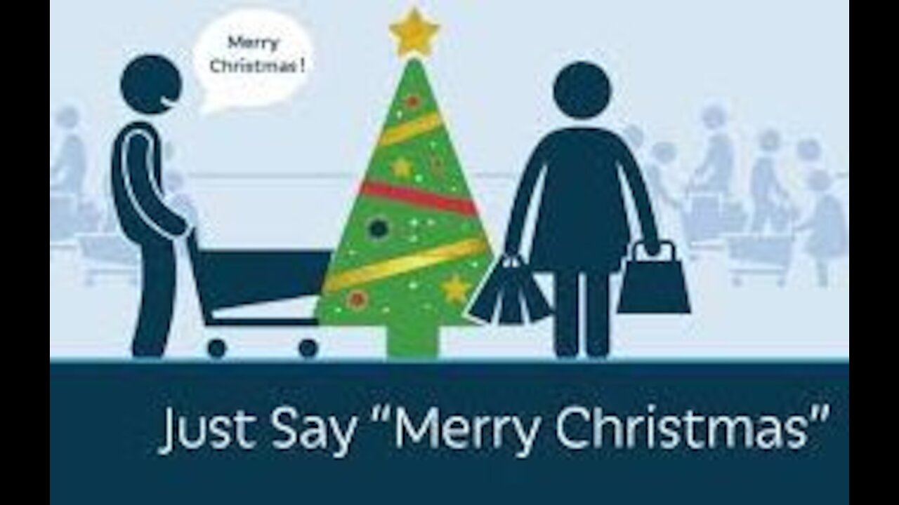 Just Say ''Merry Christmas'' !! - Dennis Prager [mirrored]