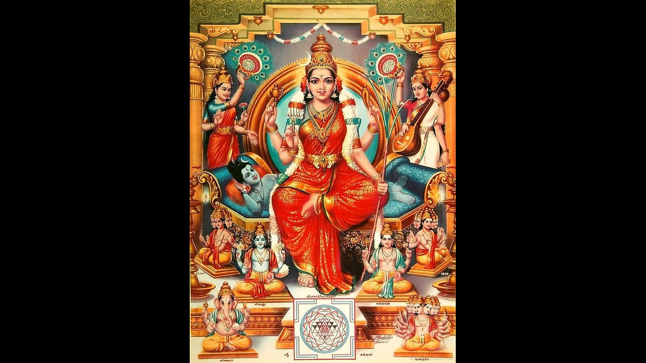 Sri Lalitha Panchakam With Meanings | Lalitha Pancharatnam By Priya Sisters