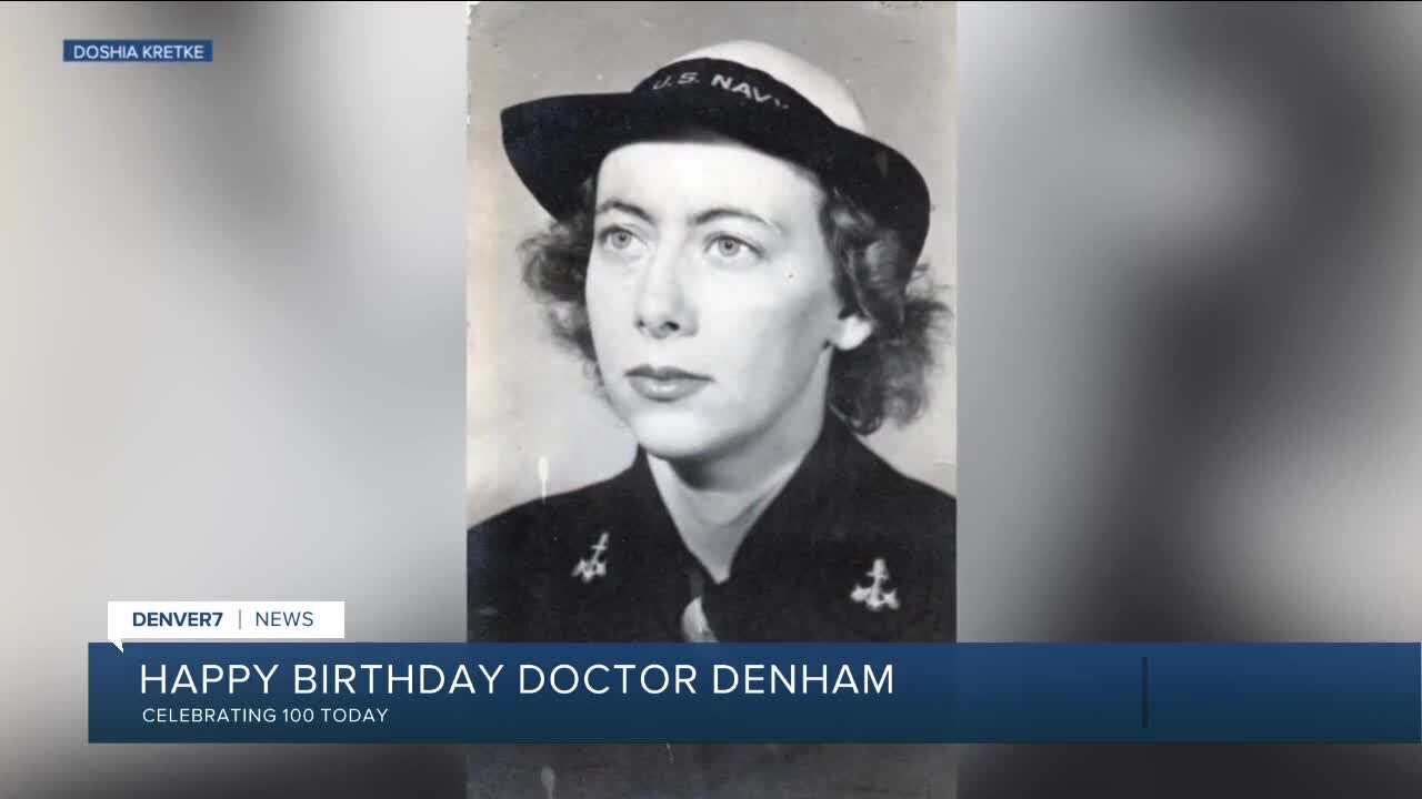 Happy 100th birthday, Dr. Denham!