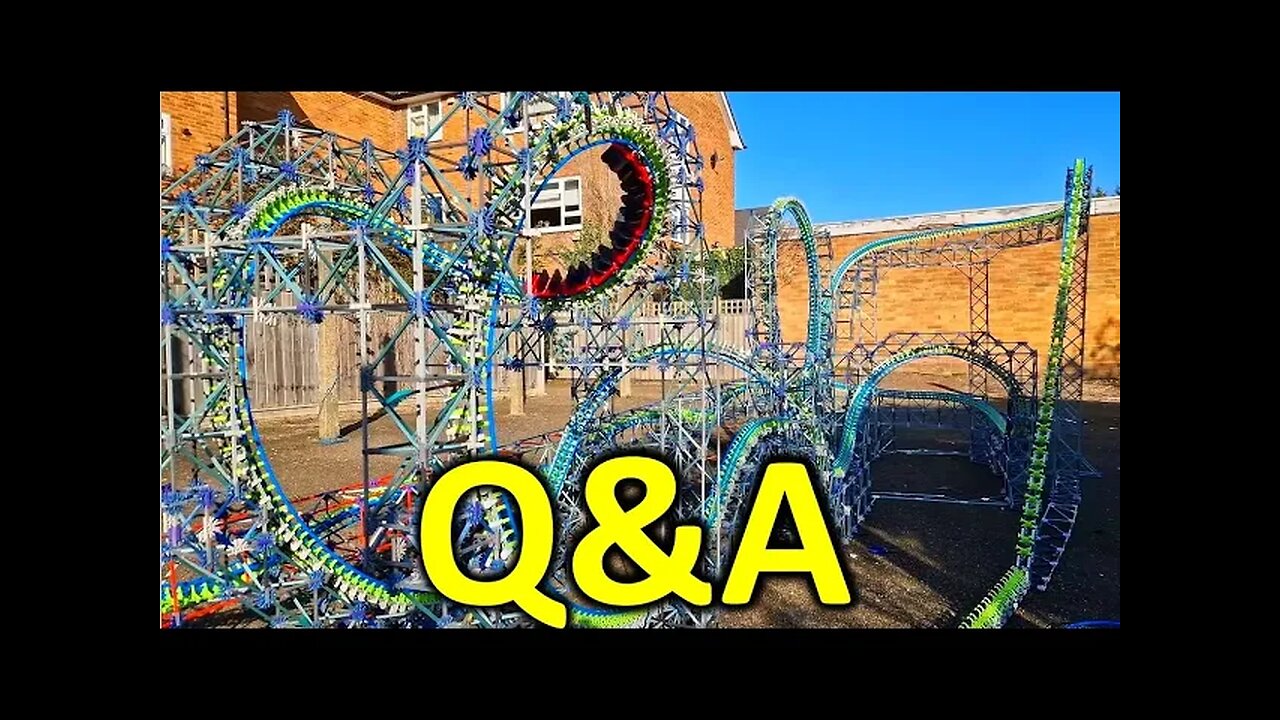 Q&A Video - K'nex Roller Coasters, Gaming Videos and Future Projects