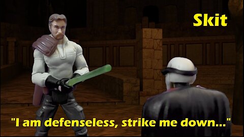 Star Wars Kyle Katarn Skit #9 - Jerec Fights Kyle At The Valley Of The Jedi