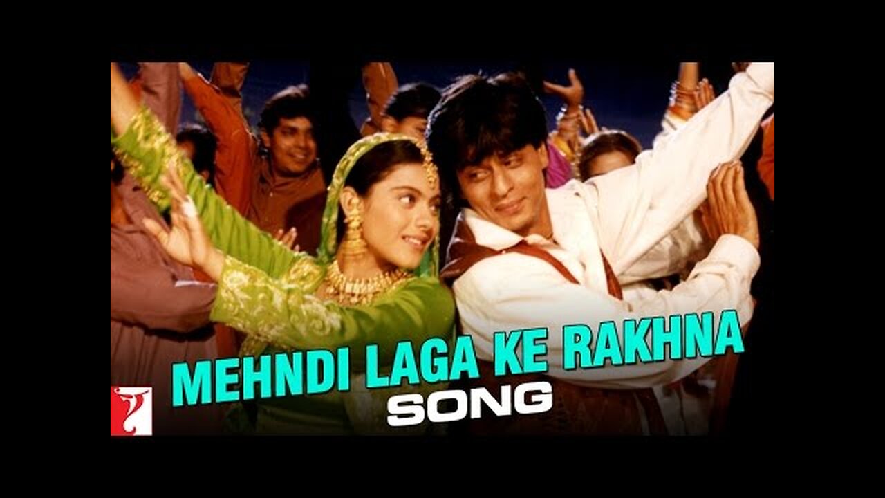 Mehndi Laga Ke Rakhna Song - Dilwale Dulhania Le Jayenge - Shah Rukh Khan, Kajol - Lata, Udit - DDLJ