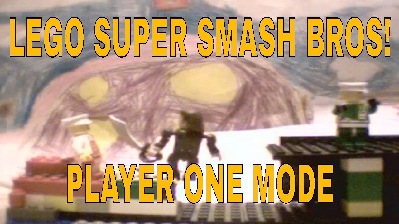 Lego Super Smash Bros Player One Mode (Childhood idea)