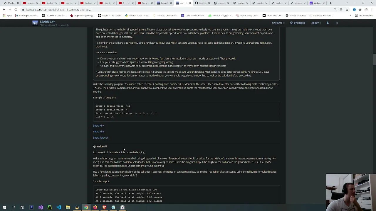 Reading C++ operator precedence and associativity, ternary operator book part 5