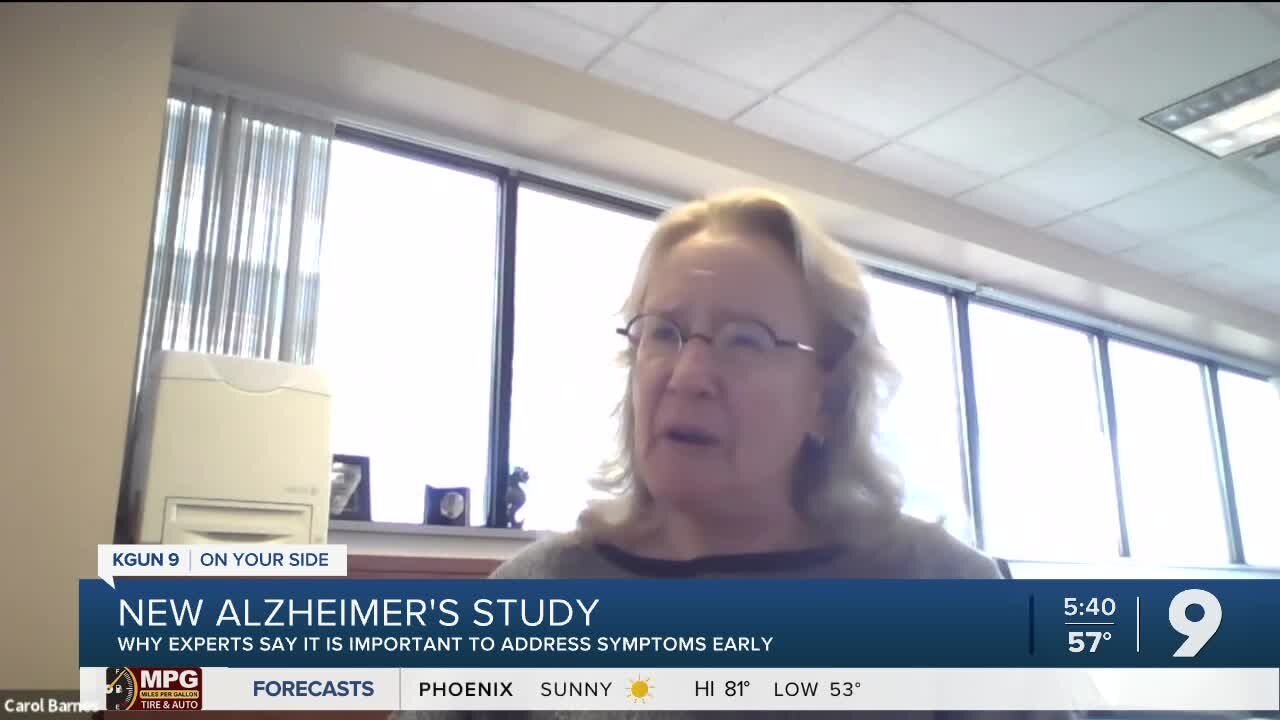 Alzheimer's Association report many Americans might not know the early signs of memory loss, UA studying to find solutions
