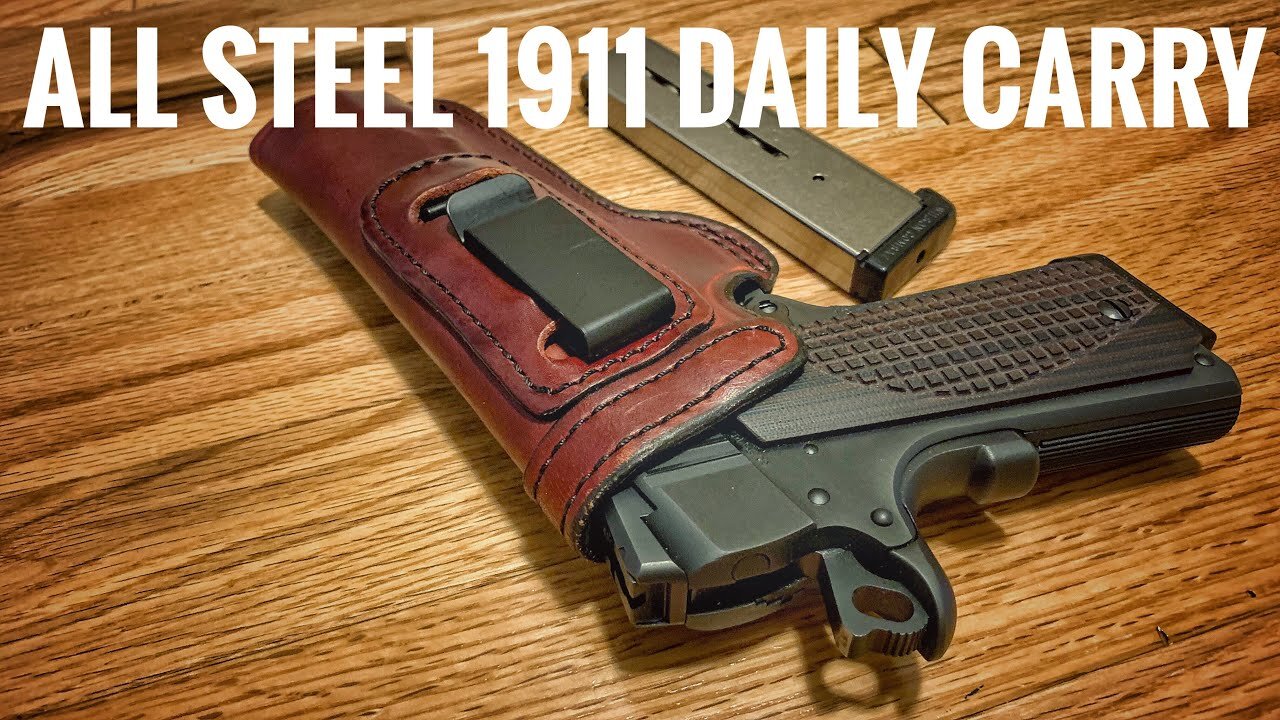 Daily Carrying a Full Size 1911
