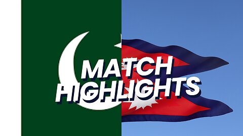 Match highlights Pakistan vs Nepal