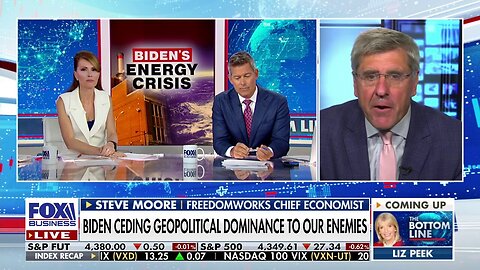 Steve Moore: Biden Would Do All He Could To Shut Down U.S. Oil And Gas