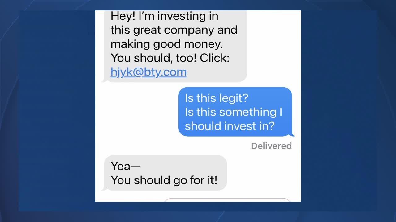 BBB warns about crypto message on Instagram