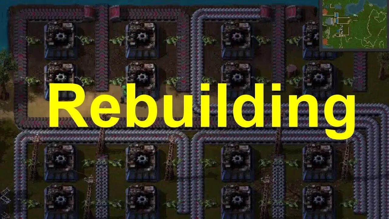 Factorio #11 - Rebuilding My Base